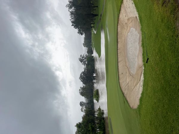 Flooding on course Jan 2024